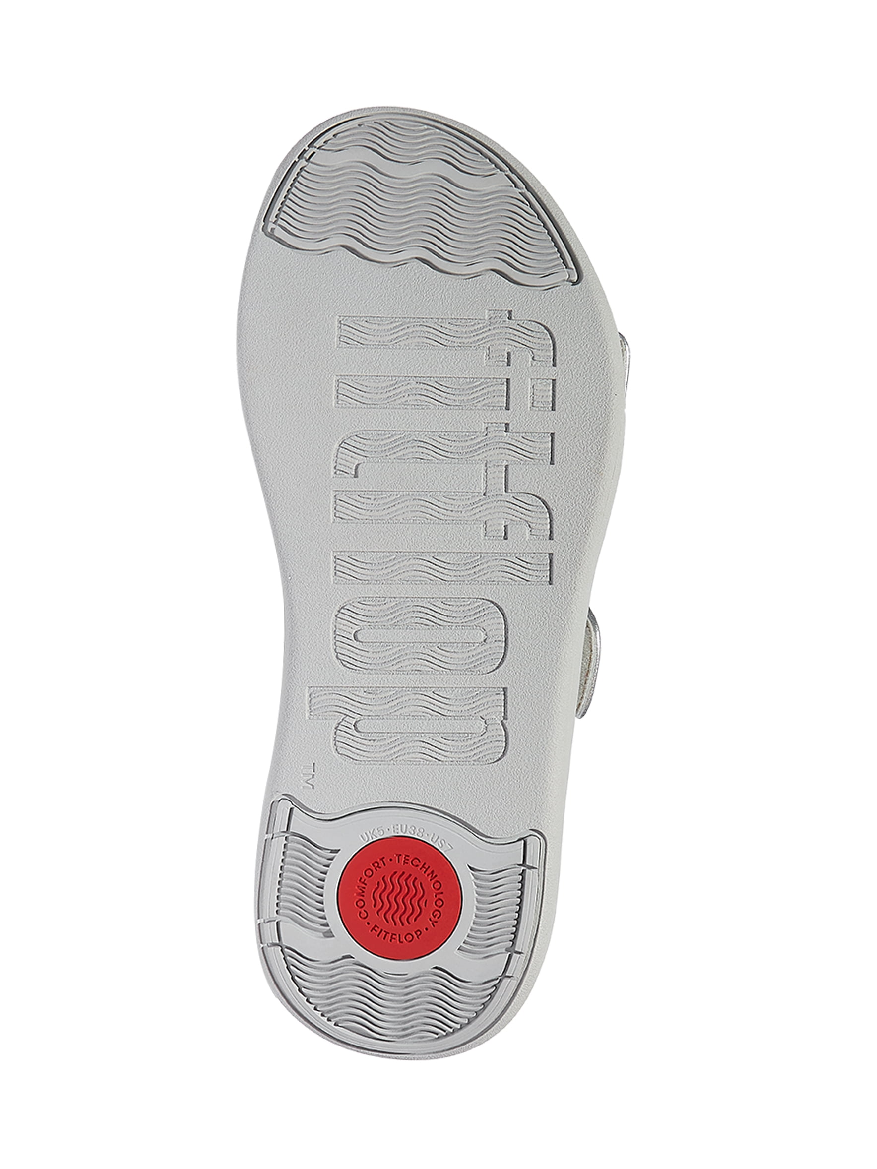 Fitflop Women's F-Mode Go Adjustable Flatform Two-Bar Slides