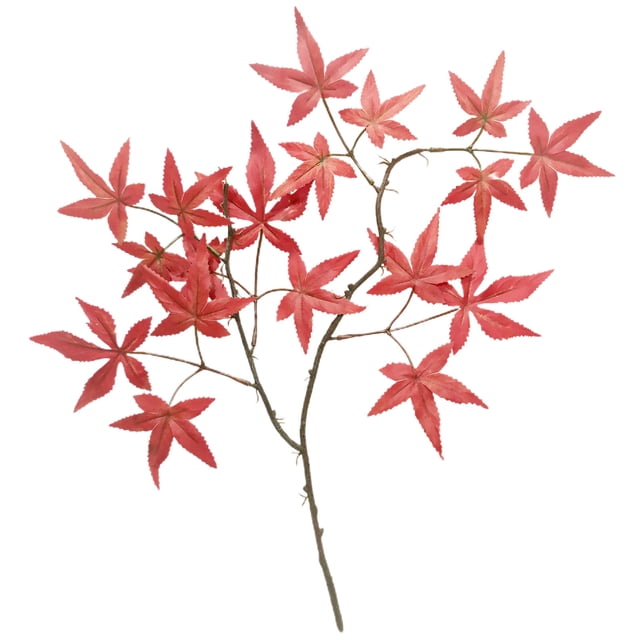 Artificial Maple Leaves Fake Fall Bundles Faux Wedding Home Kitchen Office DIY Hotel Table Decoration