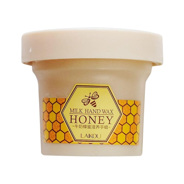 Mascarilla de cera para manos HUOGUO Leche de miel nutritiva 120 g