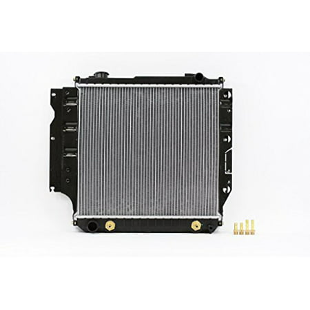 Radiator - Pacific Best Inc For/Fit 1682 87-95 Jeep Wrangler L6/4.2L L4/2.5L PTAC 1 (Best Place For Jeep Wrangler Accessories)