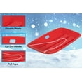 thumbnail image 3 of Superio Luge de Neige pour Enfants, 35 Pouces de long (Rouge), 3 of 4