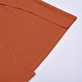 thumbnail image 6 of Women's Casual Dress for Everyday Wear Mid Length Sleeveless Ribbed Crew Neck Vest Split With Cut Out Detailing Orange XL, 6 of 8