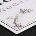 thumbnail image 6 of S925 Sterling Silver Earring Backs Replacements for Studs, 12Pcs/6Pairs Pierced Backings Secure Posts, Hypoallergenic Safety Locking Butterfly Ear Ring Stoppers 5.9x5.4x3.3mm, 6 of 8