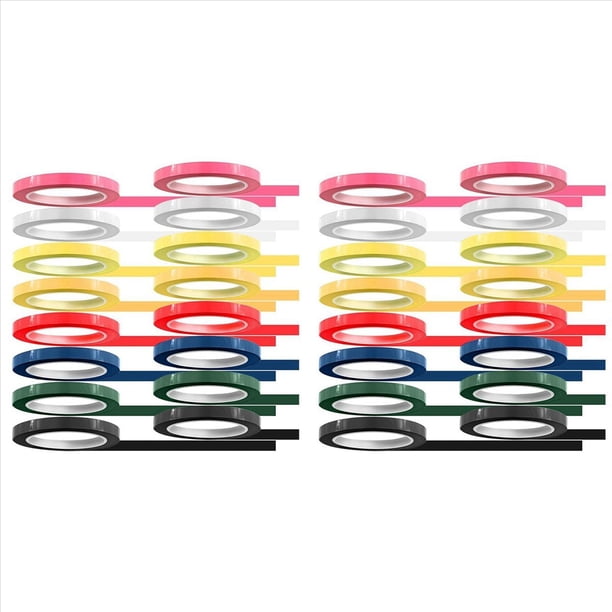 32 Rollos de Cinta para IdentificacióN de Instrumentos, Cinta para Autoclave de Colores de 216 Pies/ X 0,4 Pulgadas/, Esterilizable en Autoclave una 270 °F (8 Colores)