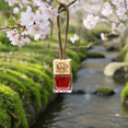 thumbnail image 2 of Hanging Air Fresherner Fragrance Oil Glass Bottle, With Multiple Scents Fragrance, Automobile Interior Decoration, Long Lasting For Car and Home. (Jasmine and Bluebell), 2 of 14