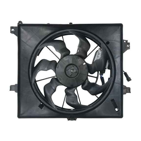 TYC 623780 Cooling Fan Assembly for KIA Replacement Fits select: 2014-2017 KIA FORTE
