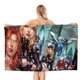thumbnail image 1 of Aves de Presa Toalla de playa de secado rápido con diseño temático, regalo para mujeres y niñas, ideal para cumpleaños, fans, amantes de la música, uso en la playa o al aire libre, 78 × 150 cm, 1 of 6
