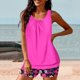 thumbnail image 4 of Traje de baño tankini para mujer Conjunto de estampado de moda para mujer Traje de baño deportivo de dos piezas para mujer Conjunto de traje de baño con pantalones cortos Traje de baño de dos piezas p, 4 of 6