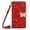 Red, variant on Allytech for Google Pixel 8 Pro Case with Bling Glitter Butterfly Embossed, Slim Fit Shoulder Strap Lanyard Kickstand Flip Folio Bumper Anti-Scratch Wallet Phone Case Cover for Google Pixel 8 Pro 6.7"