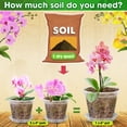 thumbnail image 7 of DUSPRO Orchid Potting Mix for Repotting with Forest Moss, Pine Bark, Perlite & Pumice Natural Ingredients, Orchid Bark Potting Mix, Orchid Repotting Kit Drainage Indoor Potting Medium 2QT, 7 of 7