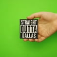 thumbnail image 2 of Straight Outta Dallas Embroidered Iron On Patch, 2 of 3