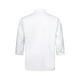 thumbnail image 4 of Abrigo de Chef para hombre y mujer, uniforme de cocina para restaurante, panadería, Ropa de Trabajo, ropa con cuello levantado, Tops con botones de Bordado de letras, 4 of 5