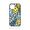 Blue/Yellow, variant on abbyrose Smile Warp iPhone Case for iPhone 17