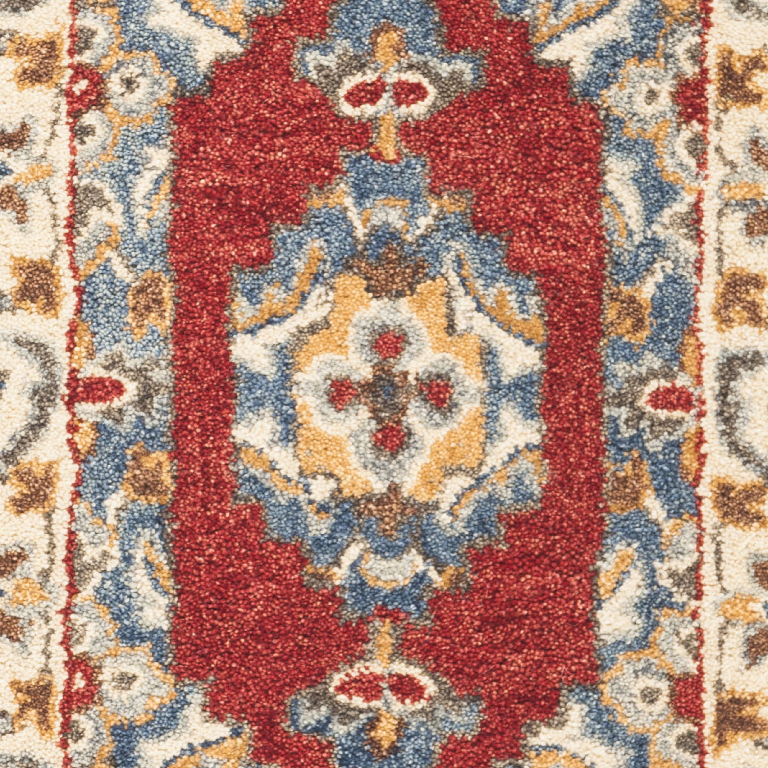 SAFAVIEH Antiquity Shawn Oriental Area Rug, Blue/Red, 3' x 5'