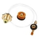 thumbnail image 3 of de gas Adaptador de recarga de propano plano con manguera con manguera de extensión de propano Accesorios Reemplazos Conector de, 3 of 6