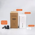 thumbnail image 3 of 850mL Compact Dehumidifier with Auto-Shutoff Protection, 300mL/Day Capacity for 215 Sq Ft Rooms - Quiet 35dB Operation, Portable Design for Home, Bedroom, Basement, Garage, Closet, RV - Energy-Saving, 3 of 6