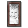 thumbnail image 2 of ArtToFrames 7x15" Honors Mahogany with Black Picture Frame, Brown Wood Poster Frame, with Regular Glass and 2 (FBPL-5154), 2 of 7