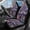 Ethnic Floral Dragonfly, variant on Uorisanigo Pug Print Car Seat Covers, High Back Seat Covers Front Seats Only, Fluffy Automotive Seats Cover Fit for Most Cars, Auto Interior Accessories, Comfortable