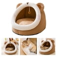 thumbnail image 3 of Casa para perros y gatos, cueva, cama para dormir, suave, nido cálido para el hogar METRO, 3 of 9