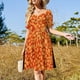 thumbnail image 4 of Vestido de manga corta con luces vestidos para mujer ropa de mujer verano 2025 novedades Vestido femenino Vestido, 4 of 7