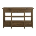 thumbnail image 3 of Picket House Furnishings Stark Buffet Table & Sideboard in Cherry, 3 of 9