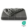 thumbnail image 5 of Bare Home Fitted Sheet - Premium 1800 Collection - Deep Pocket - Ultra-Soft Wrinkle Resistant - Queen, Grid - Gray/White, 5 of 5