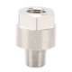 thumbnail image 5 of Adaptador de medidor de presión de aceite, 1/8 pulgadas NPT macho a M10x1.0 hembra para aceite, combustible, presión de agua, medidor de temperatura, despegue, 5 of 5
