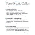 thumbnail image 3 of Little Star Organic Baby Girl 2 Pk Sleeveless Rompers, Size Newborn - 24 Months, 3 of 6