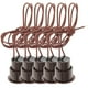 thumbnail image 1 of 5 interruptores magnéticos de plástico para puertas y ventanas, con alarma y contactos empotrados (negros), 1 of 5