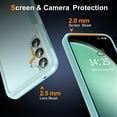 thumbnail image 6 of for Samsung Galaxy A15 5G Case, [2 in 1] Galaxy A15 5G Case with [9H Tempered Glass Screen Protector][10FT  Grade Shockproof][Heavy Duty Protection] Galaxy A15 5G Phone Case (Teal), 6 of 13