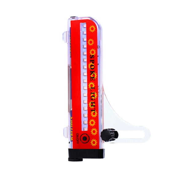 Milisten Wheel Light 16 LED 32 Patterns Cycling Bike Spoke Signal Lamp Warning Lights(without Battery)