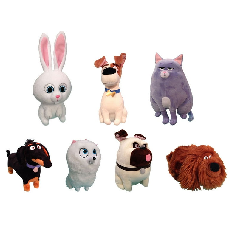 TY Beanie Babies SECRET LIFE OF PETS SET OF 7 Duke Buddy Mel Max Gidget Chloe 1