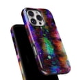 thumbnail image 6 of DesignSkinz Scratch-Resistant Hard Slim Case Compatible with iPhone SE Gen 2/3 (Compatible with MagSafe) - Neon Paint Mixtured Surface, 6 of 9