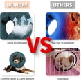 thumbnail image 4 of GFDYREE Dog Cone for After Surgery, Pet Inflatable Collar Comfy Soft Dog Cone, Adjustable Protective Recovery Dog Donut Collar for Small Dogs to Stop Licking and Prevent from Biting & Scratc, 4 of 6
