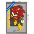 thumbnail image 3 of DC X Sonic The Hedgehog - Sonic Lightning Fast Wall Poster, 14.725" x 22.375" Framed, 3 of 5