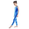 thumbnail image 3 of Alvivi Girls Sleeveless Shiny Ballet Dance Jumpsuit Gymnastics Leotard Unitard 3-14, 3 of 7