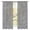 Ash Gray, variant on Indigo Blue Solid Color Sheer Curtains 63 Inches Long, Minimalist Vintage Linen Texture Light Filtering Window Curtains for Living Room, Rod Pocket Voile Sheer Curtain Drapes, 52"W x 63"L, 2 Panels