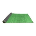 thumbnail image 2 of Ahgly Company Indoor Square Abstract Emerald Green Modern Area Rugs, 5' Square, 2 of 4