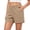 Coffee, variant on YYDGH Women's Casual Shorts Summer Loose Athletic Workout Sweat Shorts Lounge Running Elastic Waist Shorts with Pockets