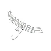 Genuine OE Mitsubishi Upper Grille - 6402A504 Fits select: 2018-2019 MITSUBISHI OUTLANDER SPORT