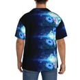 thumbnail image 3 of Kdxio Men'S Hawaiian Shirt For Men Short Sleeve Shirt Casino Summer Casual Holiday Beach Button Down T-Shirts, 3 of 5
