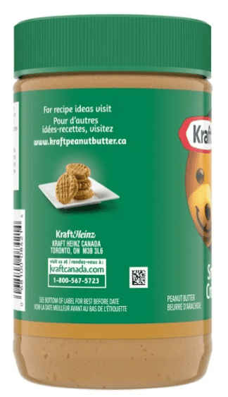 Kraft Smooth Peanut Butter, 500g (2 Pack)