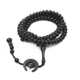 thumbnail image 5 of sweethay de oración 99 accesorios de cuentas 43cm de longitud cadena de mano moda multicapa pulseras con dijes hombres joyería de mano regalos Ropa, zapatos y accesorios Miscelánea Negro, 5 of 5