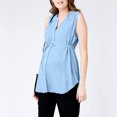 thumbnail image 5 of zttd women pregnant maternity nursing solid breastfeeding summer striped blouse cloth, 5 of 9