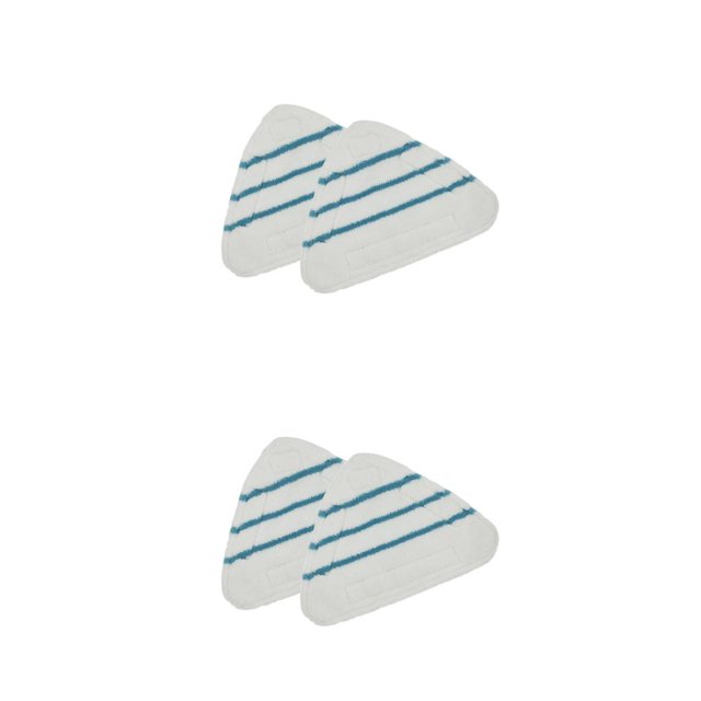 Yuarrent 2 Pieces Steam Replacement Pad Household Cushion Replace Tool Equipment Accessory Microfiber Cleaning Clean Mops Cloth 28.5x19.5x2.0 cm 2piezas
