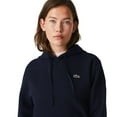 thumbnail image 3 of Lacoste Womens Cotton Blend Loose Hoodie, 3 of 5