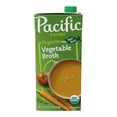 thumbnail image 2 of (4 pack) Pacific Foods Organic Vegetable Broth, Plant Based, 32 oz Carton, 2 of 13