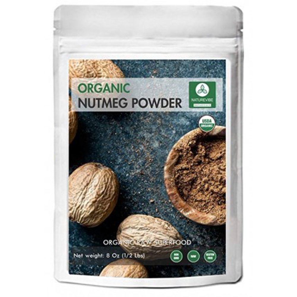 Naturevibe Botanicals Nutmeg Powder 8 Oz