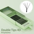 thumbnail image 1 of DIYDAY W Shape Eyelashes Extensions W Shaped Bloom 3d 4d 5d 6d 7d 8d Eye Lashes Natural Soft Premade Fan Lash Extensions, 1 of 5