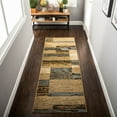 thumbnail image 3 of Superior Rockwood Geometric Indoor Runner Rug, 2' 7" x 12', Light Blue-Beige, 3 of 5